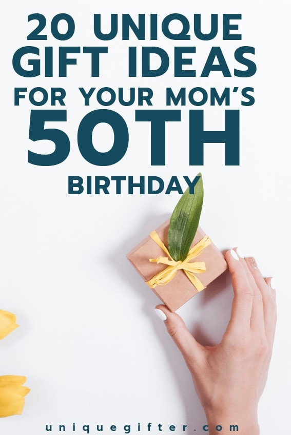 40 Best 50th Birthday Gifts For Mom To Make Her Feel Special – Loveable