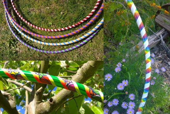 Custom made hula hoop Gift Ideas for the Letter H