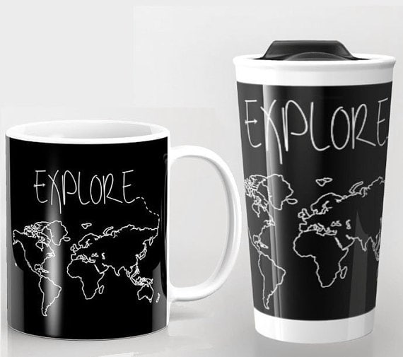 Explore travel mug
