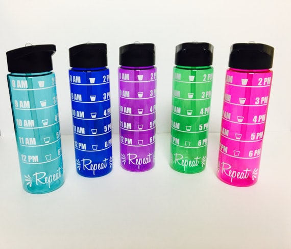 Practical Gift Ideas for the Letter H - hourly water bottle