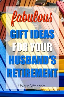 20 Gift Ideas for your Husband’s Retirement