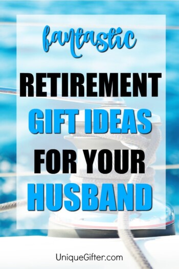 Husband ready to retire? These are perfect #retirement #gift ideas to celebrate the milestone. Wow your husband with one of these incredible retirement gift ideas | Retirement Gifts for husband | Gifts for Husband's Retirement | Gift Ideas for Husband's Last Day of Work