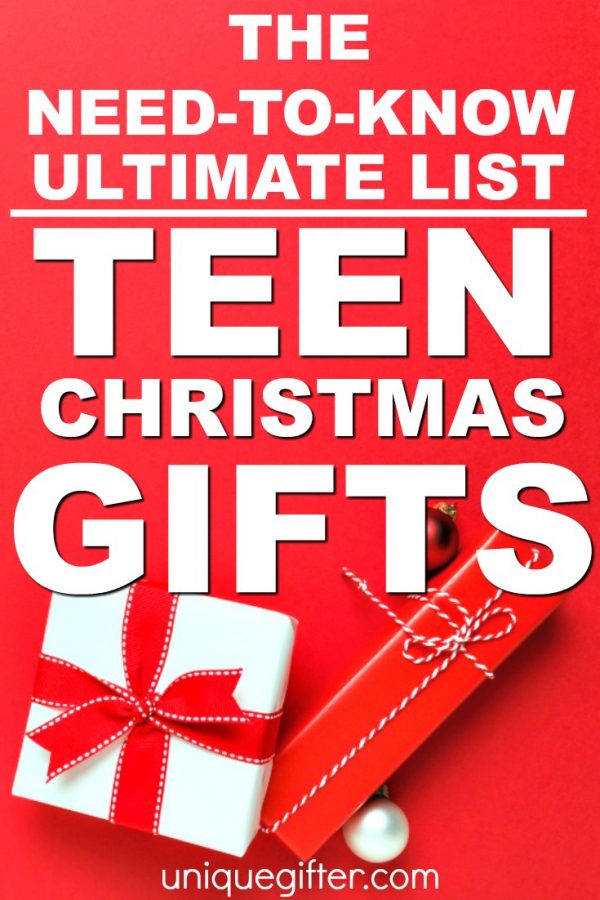 20 Christmas Gift Ideas Your Teen Will Love Unique Gifter