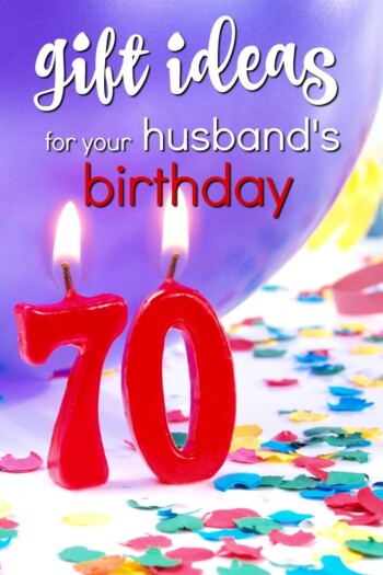 Gift ideas for your husband's 70th birthday | Milestone Birthday Ideas | Gift Guide for Husband | Seventieth Birthday Presents | Creative Gifts for Men |