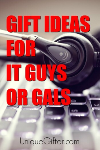 Say thank-you to the service desk or your IT guy or gal with one of these great gift ideas! | Gift ideas for IT guy | Help desk thank yous | Christmas presents for IT guy or girl | Presents for IT guy or gal | Service desk gifts