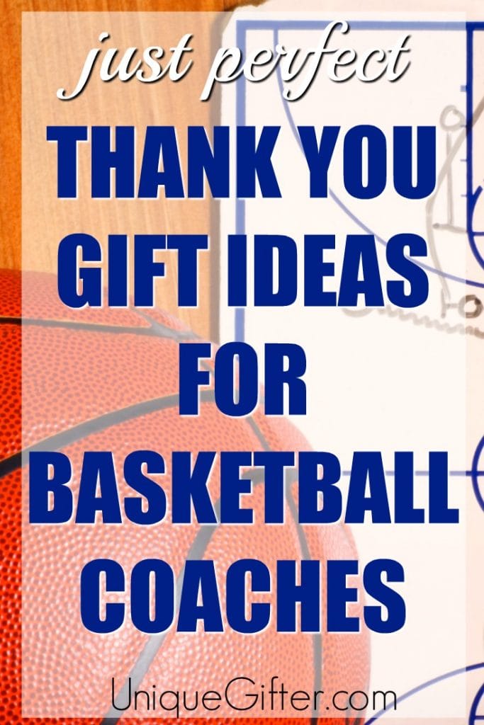 Show your coach how much you appreciate them with these thank you gift ideas for basketball coaches | coach gifts | end of season gift ideas | presents for coaches | basketballer | baller gifts
