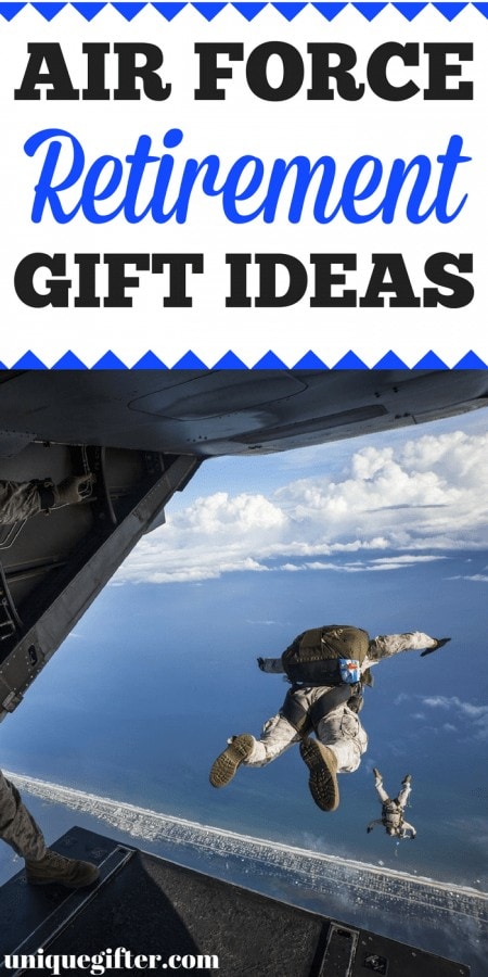 Air Force Retirement Gifts They Will Love - Unique Gifter