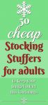 Cheap Stocking Stuffers Under $5 for Adults | Frugal Stocking Stuffer Ideas | Cheap Stocking Fillers | Stocking Stuffers for Adults | Less than $5 Stocking Stuffers | Christmas Budget Tips | How to Spend Less on Christmas