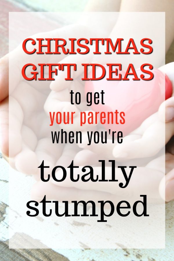 20 Christmas Gift Ideas you can Get Your Parents when You ...