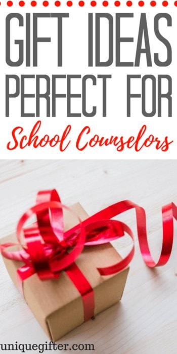 Gift Ideas perfect for school counselors | What to buy a school counselor to say thank you | Teacher gift ideas | Presents for the school counselor | Favorite teacher gifts | School staff gifts | #counselor #school #thankyou #teacher