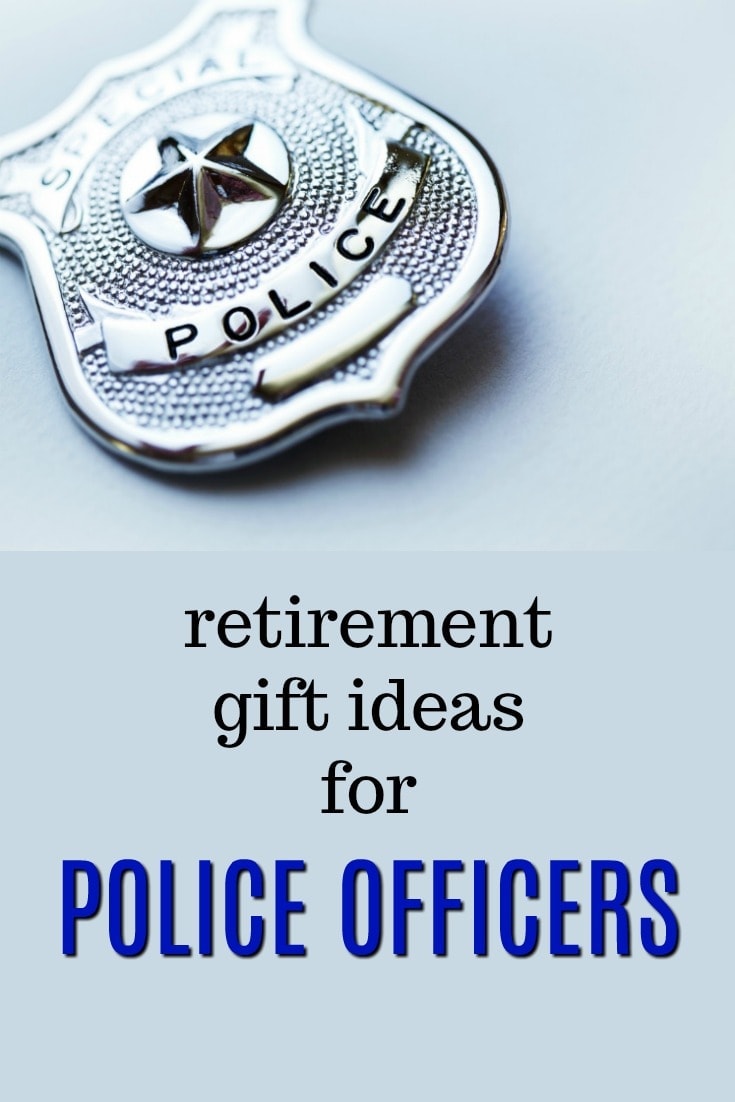 Retirement Gifts for Police Officers | What to get a police officer for their retirement | What to get a retiring cop | Retirement presents for a policeman | retirement presents for a policewoman