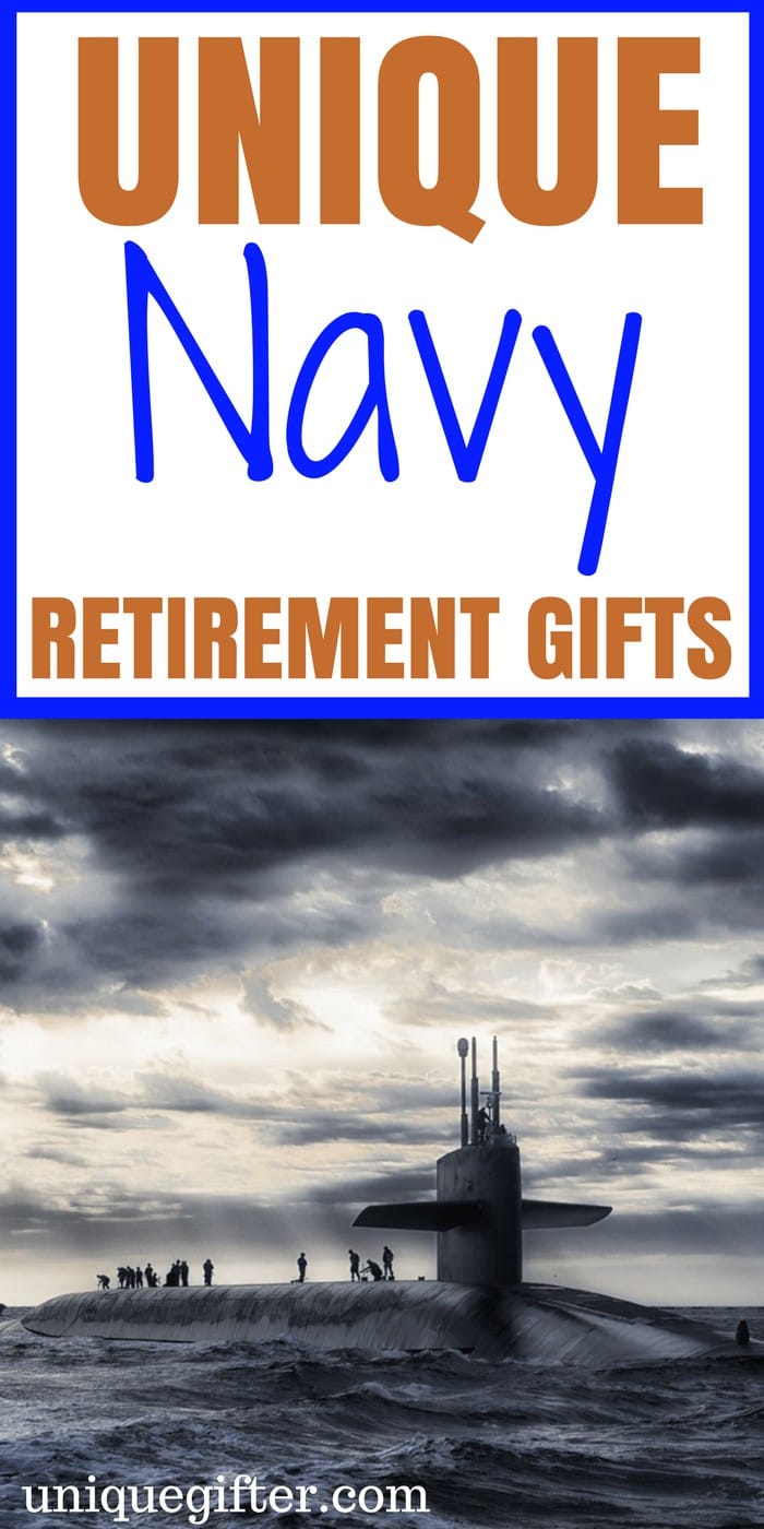 Retirement Gift Ideas for a Navy Personnel | What to get a retiring Navy personnel for their last day of work | Navy Personnel retirement gifts | Presents to celebrate the end of a career | Navy presents | Patriotic Gift Idea | Retirement Party gifts | Creative retirement gifts | #navy #retirement #Present