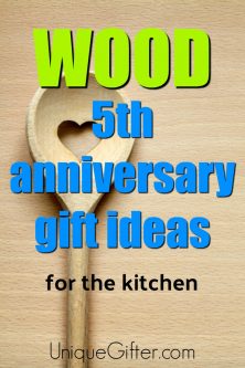 Wood 5th anniversary gift ideas for the kitchen | Fifth Anniversary Presents | What to buy for an anniversary gift | Traditional anniversary gifts | Creative anniversary gifts | Wood anniversary ideas