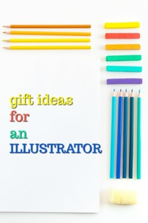 Lovely gift ideas for an illustrator | Fun gifts for a graphic designer | What to get someone who loves illustrating | Birthday presents for an illustrator | Christmas gifts for my graphic designer