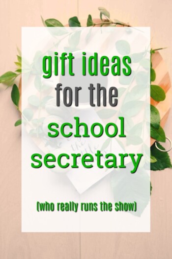 Gift Ideas for the School Secretary | Thank you gifts for the high school admin team | Presents for the elementary school office staff | Creative Christmas gifts for the school secretary | ways to show appreciation | tips for a secretary | administrative professional gifts | office manager presents | thanks to administrators