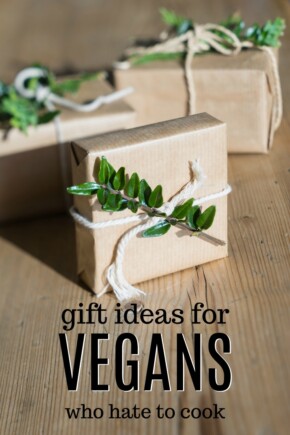 Birthday Gift Ideas for a Vegan who Hates to Cook | Plant Based Gifts | Christmas Gifts for Vegans | How to pick a present for a vegan