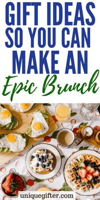 gift ideas so you can make an epic brunch | millennial birthday gift ideas | fun presents for friends | ways to save money | housewarming gift ideas | Creative Christmas presents | BFF gift ideas
