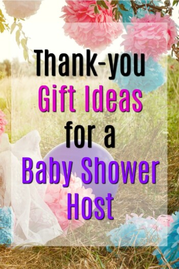 Baby Shower Host Thank You Gifts