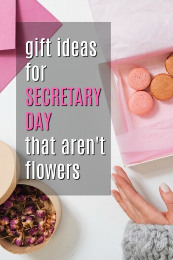 Gift Ideas for Secretary Day that Aren't Flowers | Ideas for Administrative Assistant Day | Creative Gifts for Secretaries | Thank you gifts for an executive assistant | Christmas presents for administration professionals | Birthday gifts for a school secretary