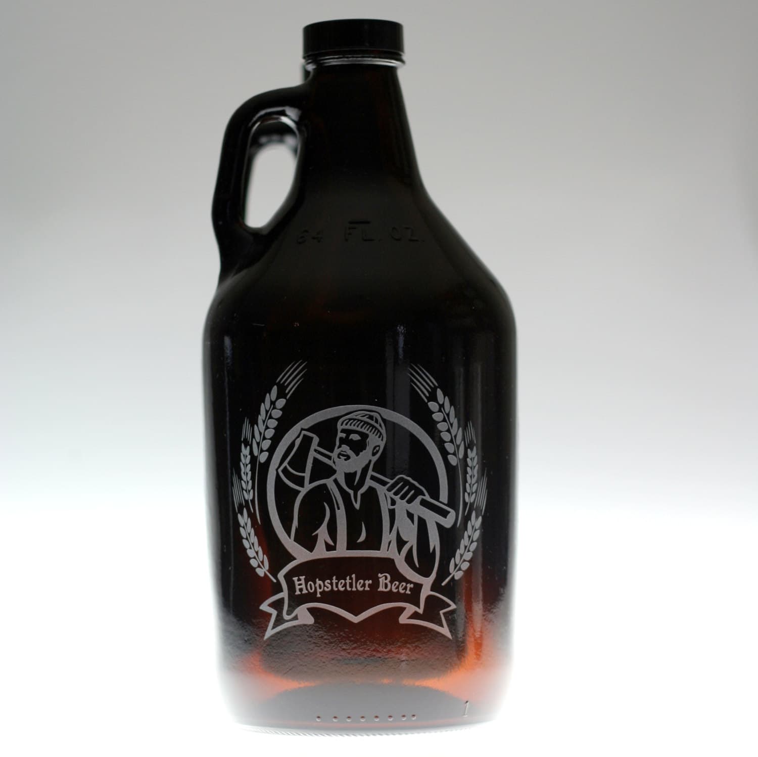 Personalized Lumberjack Engraved Growler