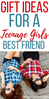 Gift Ideas for a Teenage Girl's Best Friend | Gifts for Teens | BFF Gifts for Girls | Female gift ideas | Birthday presents for a teen girl | What to buy my best friend | Fun and cute gifts for girls | high school gift ideas | Christmas presents