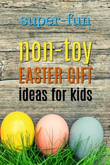 Easter Gift Ideas for Kids | Non-Toy Gifts | Creative Easter Basket Ideas | What the Easter Bunny brings | Practical Easter Treats