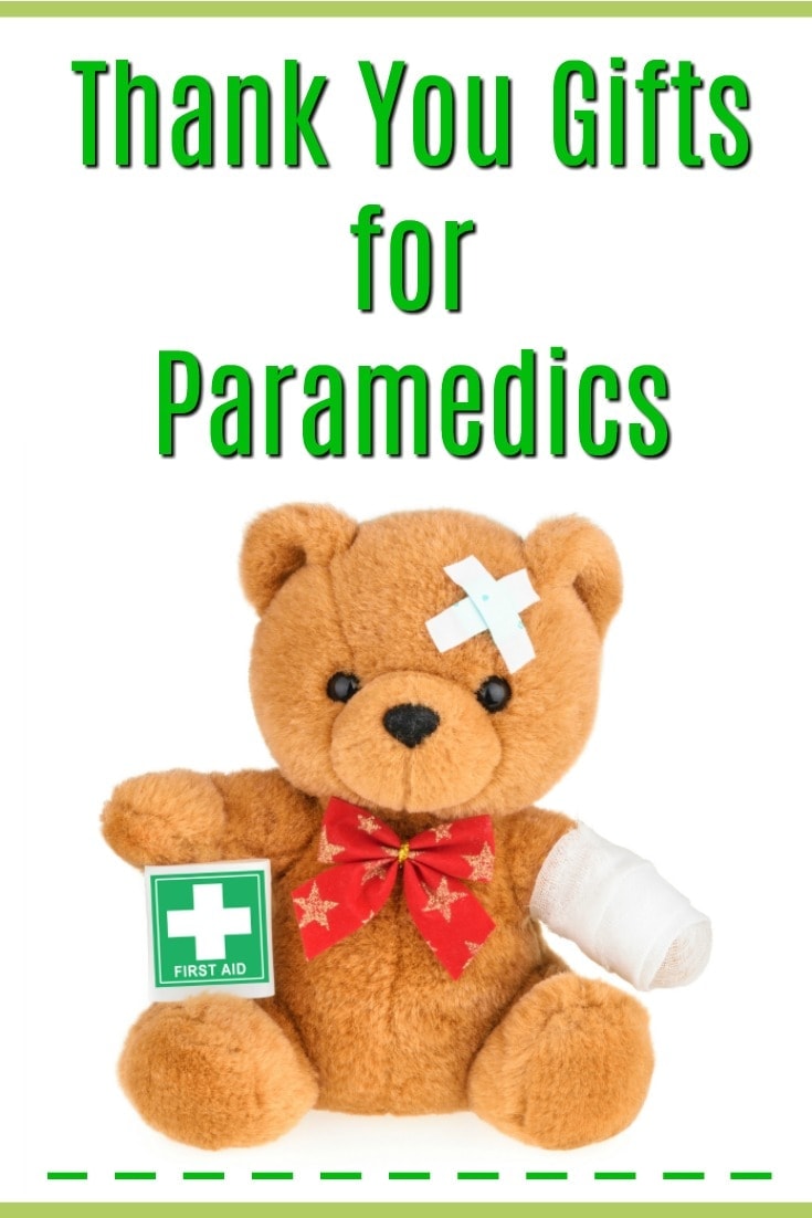 Thank you gift ideas for paramedics | Thank you gifts for EMTs | What to buy an EMT for a birthday | What to buy an EMT for Christmas | Medical thank you gifts | Presents for first responders