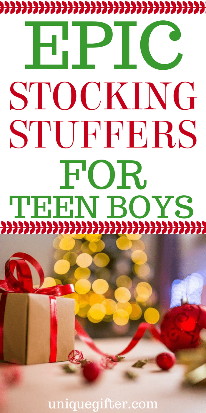 Stocking Stuffers for Teen Guys | Stocking Ideas for Male Teens | Christmas Stocking Fillers for Teenage Boys | What to get a teenager for Christmas | Holiday presents for a teen guy | Tween Gift Guide | Cheap & Creative Ideas | Kids Gifts | Budget Fun