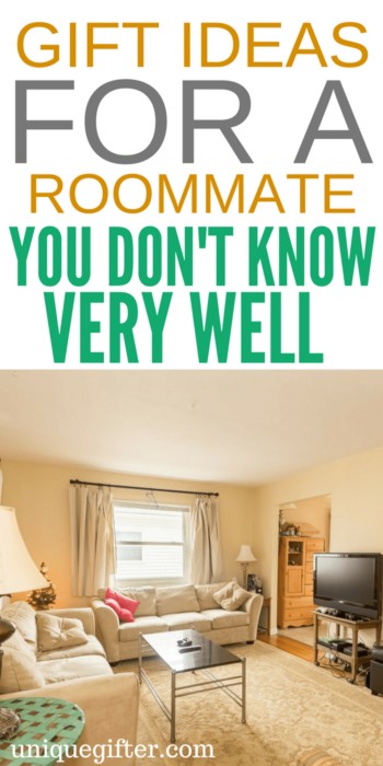 Gift Ideas for a Roommate You Don't Know Very Well | Christmas presents for my new roommate | Thank you gifts for roommates | Welcome gift for a new housemate | What to get for roommates you can just tolerate