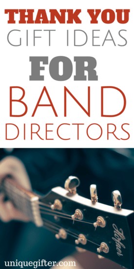 thank you gift ideas for your band director | band Director gifts | What to buy the lead musician | Musical gift ideas | Marching Band gifts | Christmas gifts for band directors | Best gifts for band director retirement | Creative and fun gift ideas for band leaders