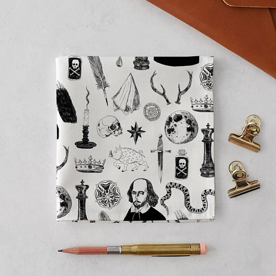Gift ideas for Shakespeare lovers include dapper ones like this. 