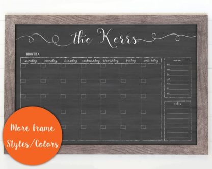 Calendars are practical thank you gift ideas for mentors