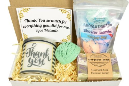 thank you gift box thank you gift ideas for mentors
