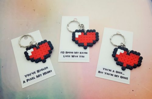 Cute for gamer valentine's gift ideas.