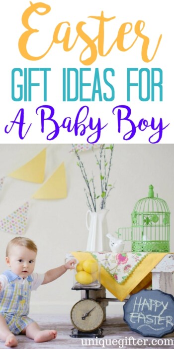 Appropriate Easter Gifts Ideas for baby boys | Fun things to get a baby boy for Easter | Easter Egg Hunt items for a baby boy | What to put in an Easter basket for a baby boy | fun Easter presents for a baby boy |Easter Gifts Ideas for a baby boy | #Easter #GiftIdeas #babyboy