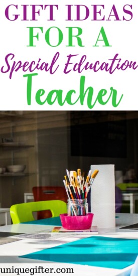 Gift Ideas for a Special Education Teacher | Christmas presents for Special Education Teachers | SpecEd Thank You Gifts | Ways to thank a special education teacher | Classroom support gifts