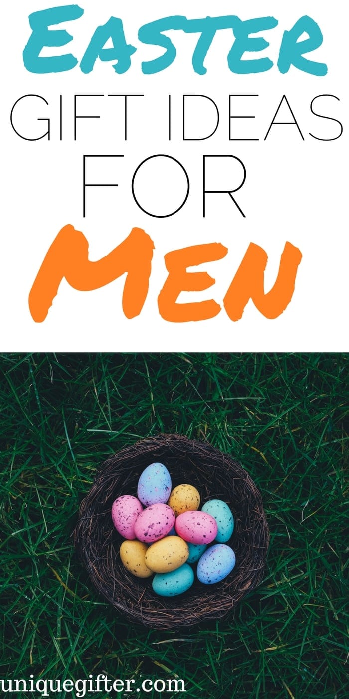 Easter Basket Gift Ideas for Men | Fun things to get my husband for Easter | Easter Egg Hunt items for adults | What to put in an Easter basket for my boyfriend | fun Easter presents for males