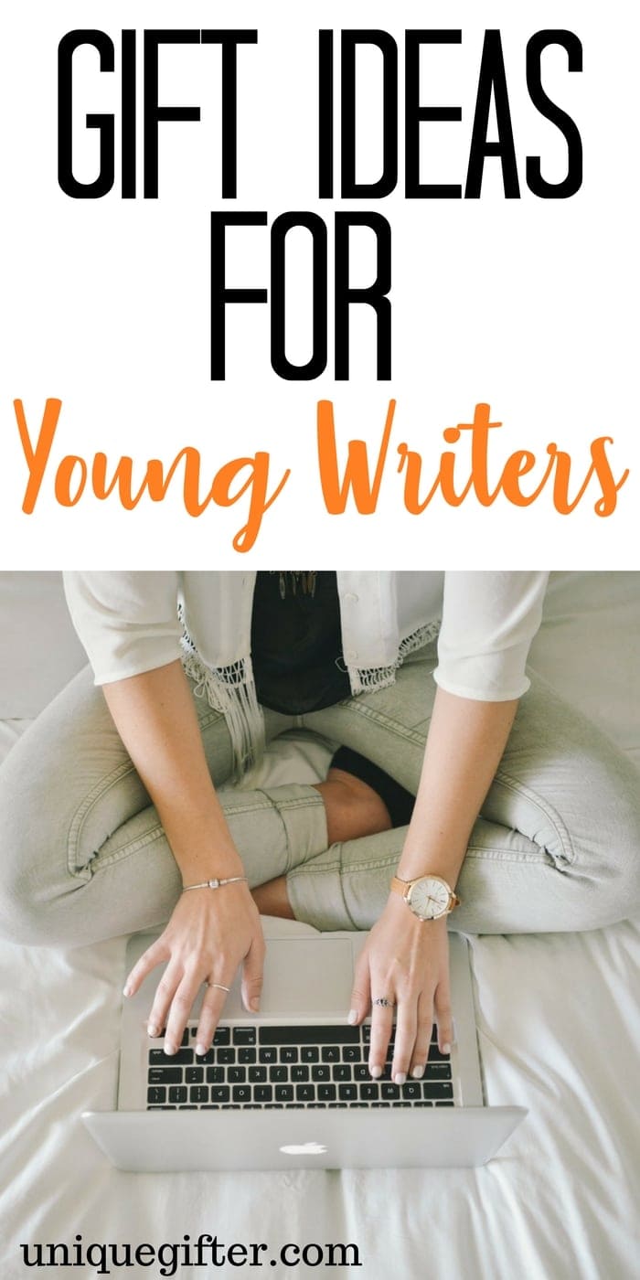 Gift Ideas for Young Writers | Birthday Gifts for Bookworms | Aspiring Writer Presents | Christmas Gift Inspiration for someone who loves to write | What to buy a budding journalist | Gifts for Teenagers | Gifts for College Students | Creative writing gifts