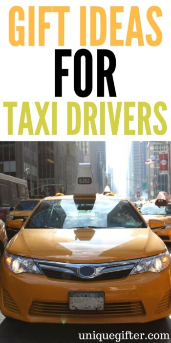 Gift Ideas for a Taxi Driver