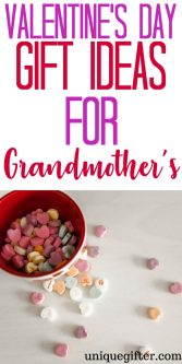 Valentine's Day Gift Ideas for Grandmothers | What to buy Nana for Valentine's Day | Fun grandparent gifts for Valentine's Day | Grannie Gift Ideas | Valentine's Day Presents for Granny | Gifts from the kids | Grandkid gift ideas