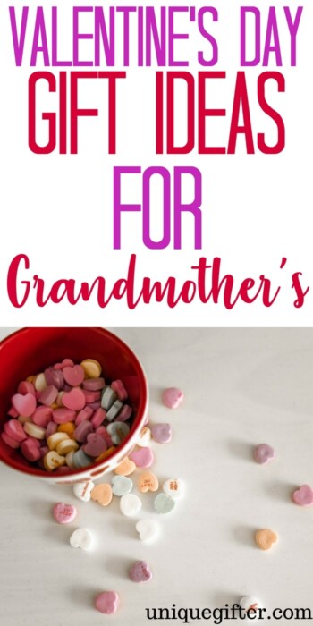 Valentine's Day Gift Ideas for Grandmothers | What to buy Nana for Valentine's Day | Fun grandparent gifts for Valentine's Day | Grannie Gift Ideas | Valentine's Day Presents for Granny | Gifts from the kids | Grandkid gift ideas