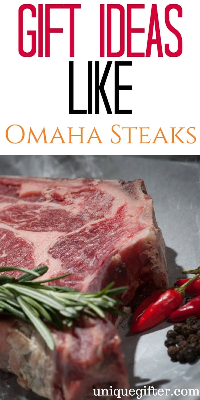 Gift Ideas for people who like Omaha Steaks | Foodie Gift Ideas | Fun gifts for people who like to grill | Grilling Gifts | Father Day Gift Ideas | Mother's Day Gift Ideas | Summer BBQ Inspiration | Steak Lover Gifts | Meat Lover Presents