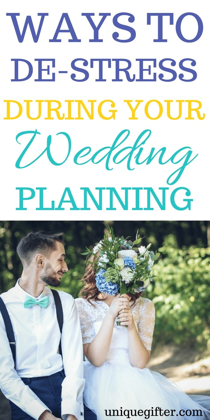 Ways to De-Stress during wedding planning | How to make wedding planning more manageable | Stress Free wedding plans | Gifts for friends who are getting married | Engagement Gift Ideas | What to get my fiancee to relax with while we wedding plan