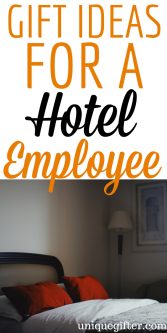 gift ideas for a hotel employee | Creative thank you gifts for hotel staff | What to buy hotel workers for Christmas presents | Hospitality Industry worker gift ideas | Staff motivation gifts for hotels | Housekeeping manager gifts | Night manager gifts