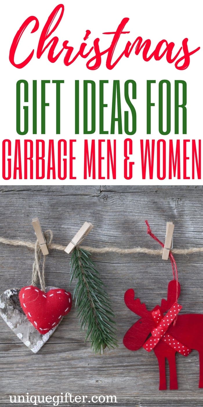 Christmas gift ideas for garbage men & women | Christmas presents for a garbageman | Thank you gifts for a garbagewoman | What to buy a trash collector | Garbage truck driver thank yous | Recognition gifts for waste collection drivers