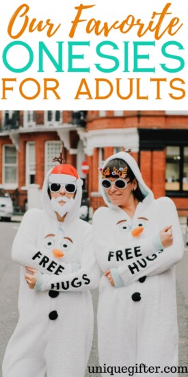 The BEST Adult Onesies | Fun onesie outfits for adults | What to buy my girlfriend for Christmas | Birthday presents for my boyfriend | Millennial gift inspo | #onesie love | Creative gifts | Fun winter gifts | Cozy present ideas | PJs that rock