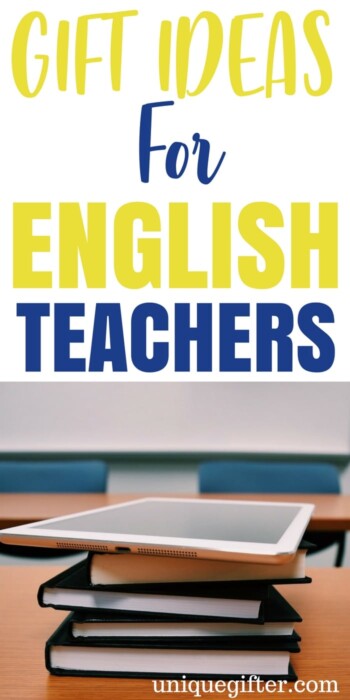 Gift Ideas for English Teachers | English Lit gift ideas | Thank you gifts for a teacher | High school teacher gift ideas | Back to school gifts | Christmas presents for my English Literature teacher | Writing birthday presents for teachers | End of Year School Gifts | Bookworm gift ideas | Gifts for a book lover