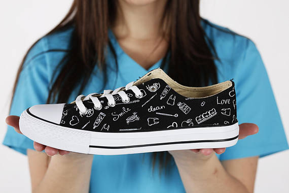 Gifts for dental hygienists include ones that will keep her feet comfy. 