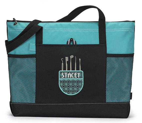 This gifts for dental hygienists will carry their tools in style.