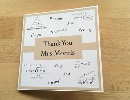 thank you math teachers